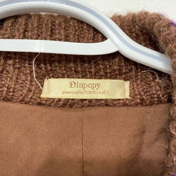 Vintage - Made  in Japan Abstract Wool Blend Shacket - Picture 6 of 12